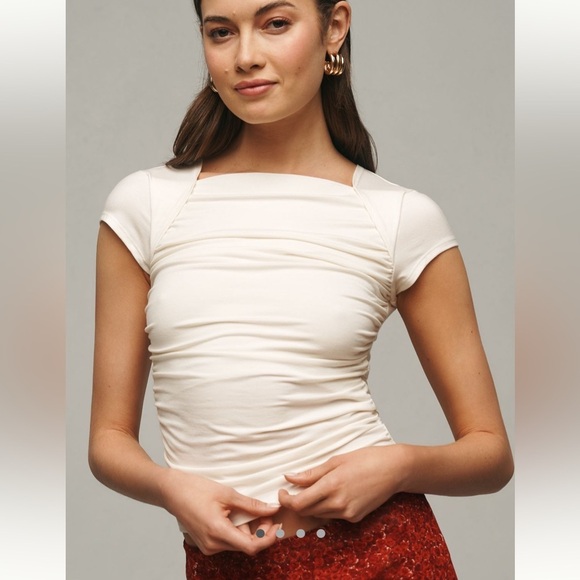 Reformation Tops - new Reformation Addison knit top in fior di latte ivory